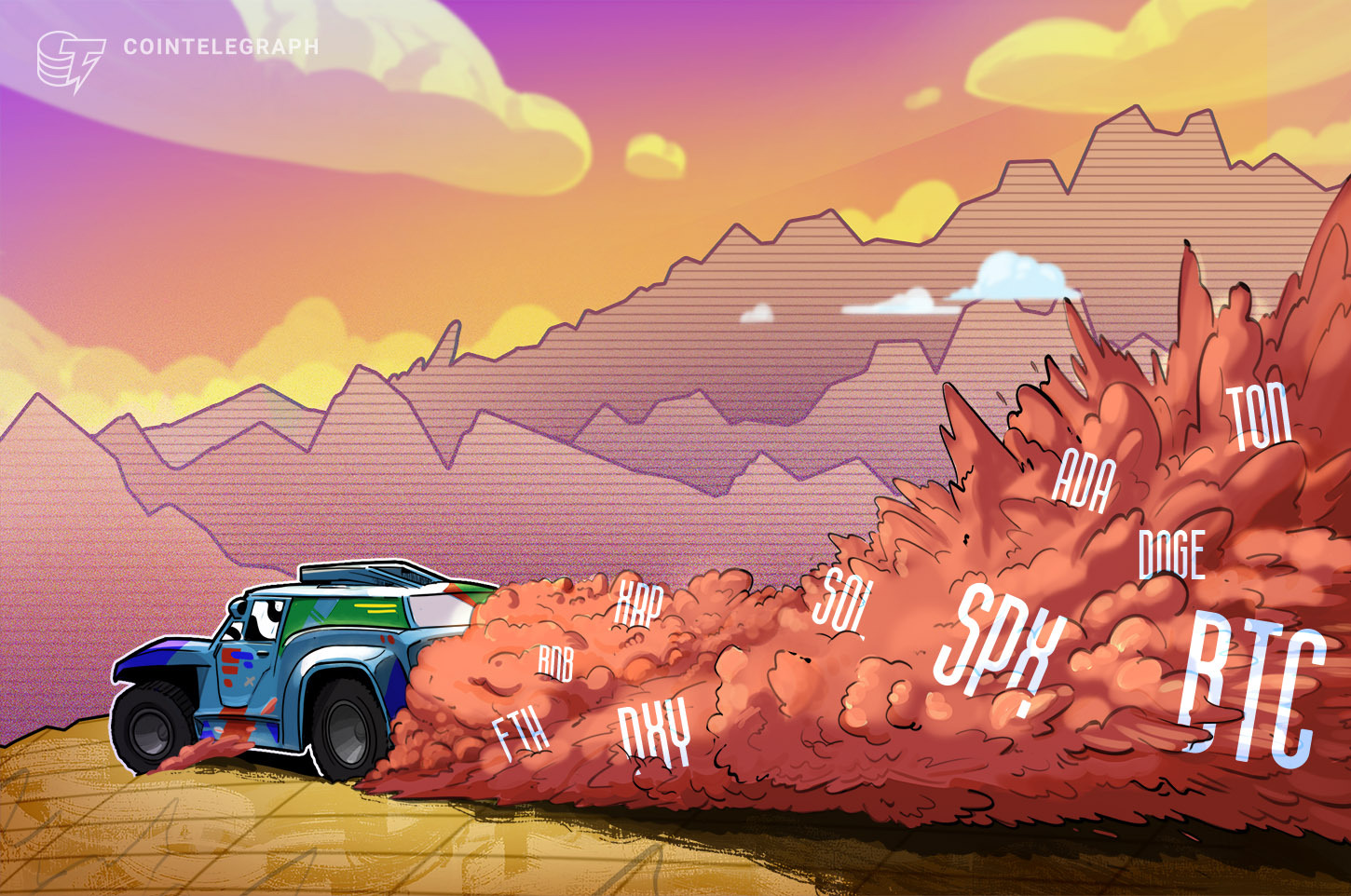 Price analysis 8/5: SPX, DXY, BTC, ETH, BNB, SOL, XRP, DOGE, TON, ADA